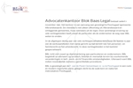 BLOK BAAS LEGAL