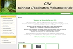 CJM TUINHOUT/BLOKHUTTEN/PLAATMATERIALEN