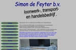 FEYTER BV LOONWERK TRANSPORT & HANDELSBEDRIJF SIMON DE