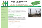 ARIE DE WINTER HEI- EN FUNDATIEWERKEN