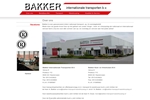 BAKKER TRANSPORT & WAREHOUSING BV