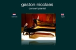 GASTON NICOLAES PIANODOCENT EN CONCERTPIANIST