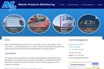 MARTIN PRODUCTS BELETTERING