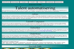 TALENT AUTOMATISERING